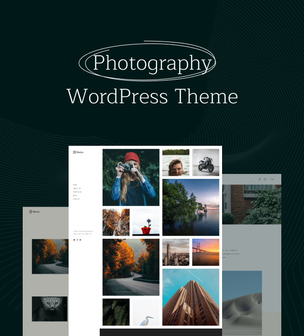 Norm - Photography Elementor WordPress Theme - 1